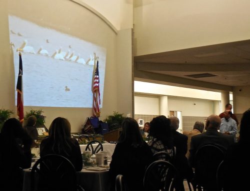 Bishop Chamber banquet features birding talk, civic awards